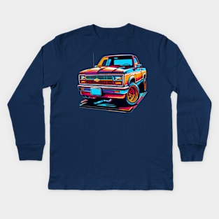Chevy s10 Kids Long Sleeve T-Shirt